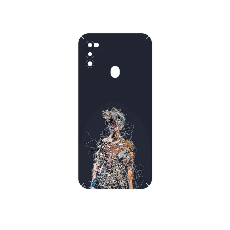 برچسب پوششی ماهوت مدل Strings Digital Art 1 مناسب برای گوشی موبایل سامسونگ Galaxy M21 (2021) Edition