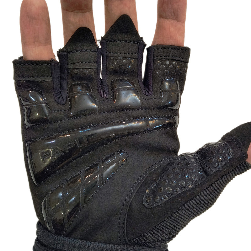 دستکش دوچرخه سواری مدل کف ژله دار کد PAPU 4150 2XL