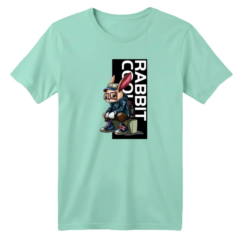 تی شرت آستین کوتاه بچگانه مدل خرگوش کد ۱۱