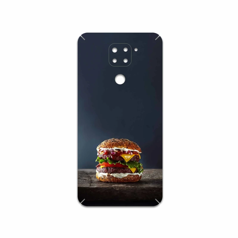 برچسب پوششی ماهوت مدل Hamburger مناسب برای گوشی موبایل شیائومی Redmi 10X