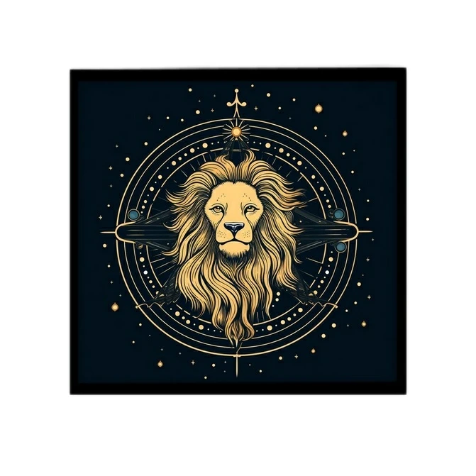 تابلو نوری بکلیت طرح صور فلکی ماه مرداد مدل B-MID-19596