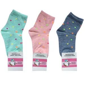 جوراب دخترانه مدل توپ توپی کد 6230964 مجموعه 3 عددی