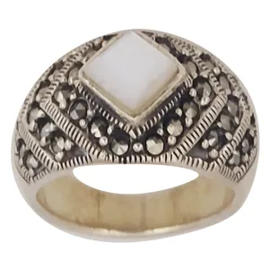 انگشتر نقره زنانه سلین کالا مدل صدف ce-As29