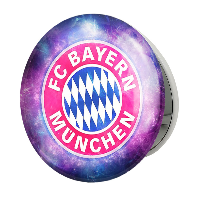 آینه جیبی خندالو طرح باشگاه بایرن مونیخ Bayern Munich مدل تاشو کد 1984