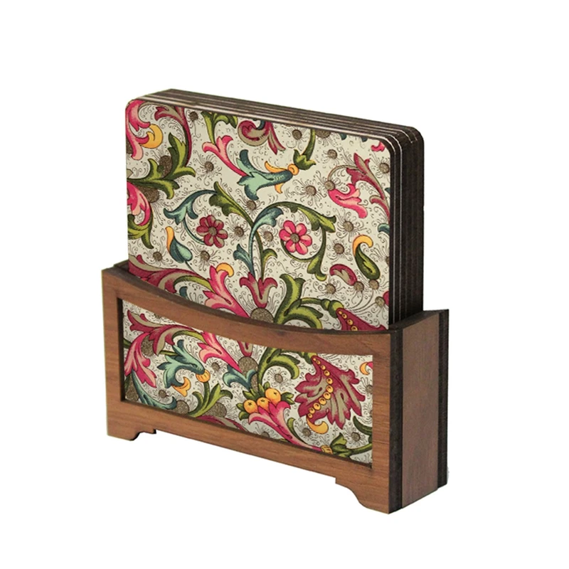 زیر لیوانی تهران جی اف ایکس مدل ZL3201 بسته 6 عددی