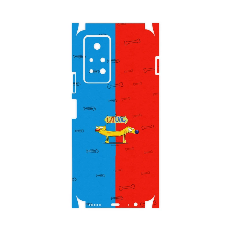 برچسب پوششی ماهوت مدل CatDog-FullSkin مناسب برای گوشی موبایل اینفینیکس Note 11 Pro