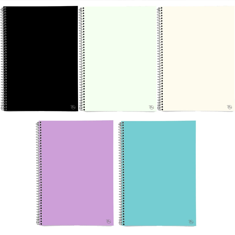 دفتر مشق 50 برگ مدوپد طرح ساده کد BD10189 مجموعه 5 عددی