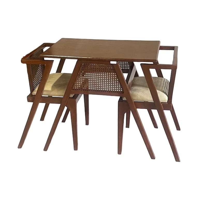 میز و صندلی ناهارخوری دو نفره گروه تولید اسپیناس مدل New-Kamja-402 میز و صندلی ناهارخوری دو نفره گروه تولید اسپیناس مدل New-Kamja-402