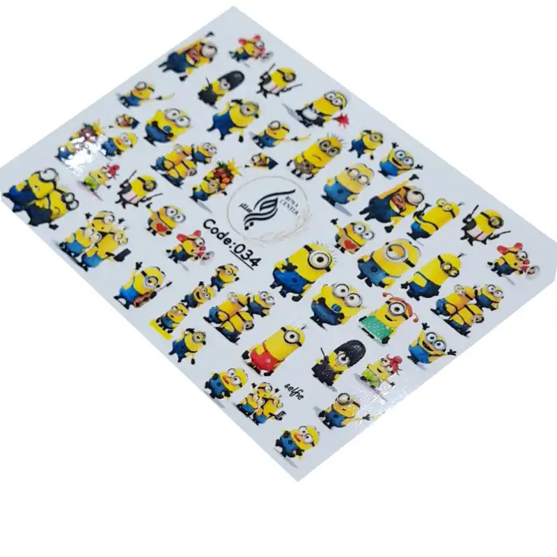 برچسب لنز ناخن رویاسنتر مدل 34