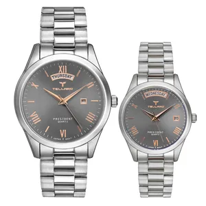 ست ساعت مچی عقربه‌ای کوارتز زنانه و مردانه تلارو مدل T3106G-S2204
