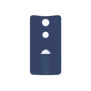 MAHOOT Minimal Data Cloud Cover Sticker for Google Nexus 6