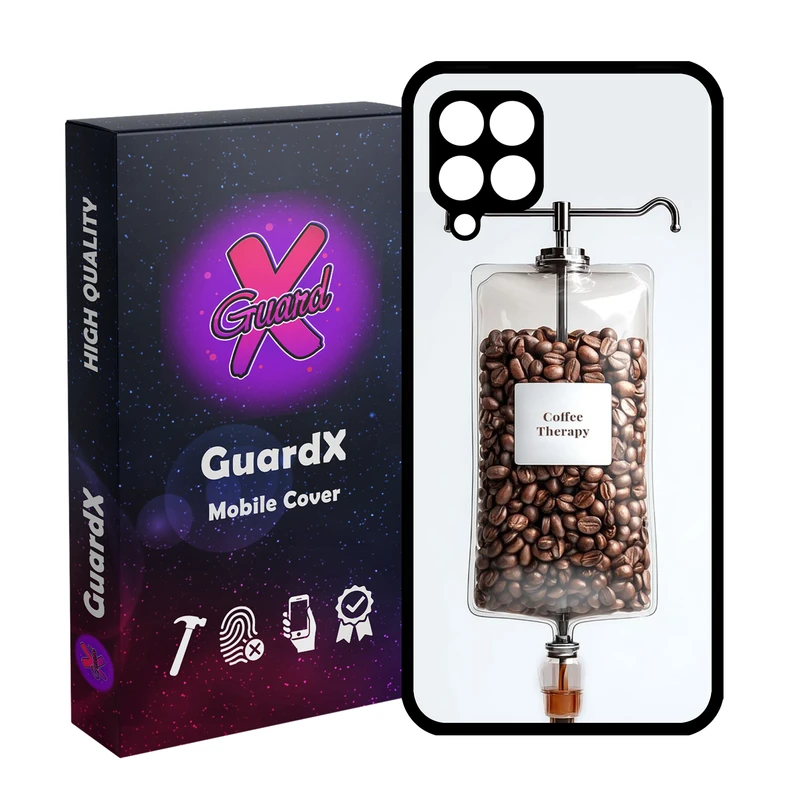کاور گارد ایکس طرح Coffee مدل 10921 مناسب برای گوشی موبایل سامسونگ Galaxy A12/M12/F12