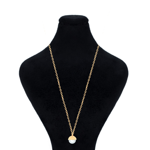گردنبند طلا 18 عیار زنانه ماوی گالری مدل بلوط