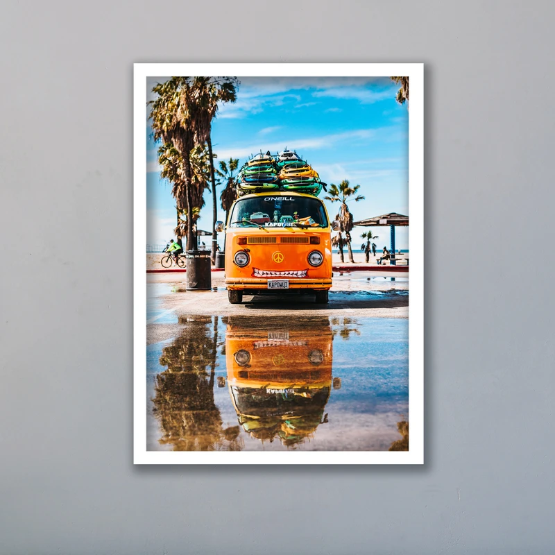 تابلو مدل فانتزی ماشین فولکس کد LAG10164