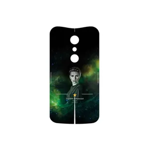 MAHOOT Scarlett Johansson Cover Sticker for Motorola Moto G 2nd gen