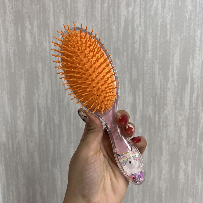 برس کودک مدل گره باز کن طرح لاما عینکی برس کودک مدل گره باز کن طرح لاما عینکی