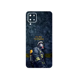 MAHOOT Firefighter Cover Sticker for Samsung Galaxy F12