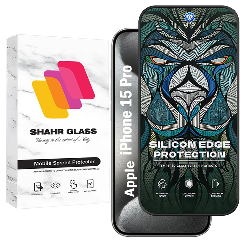 محافظ صفحه نمایش شهر گلس مدل LITOSILS مناسب برای گوشی موبایل اپل iPhone 15 Pro