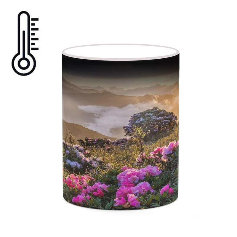 ماگ حرارتی کاکتی مدل منظره کد mgh18295