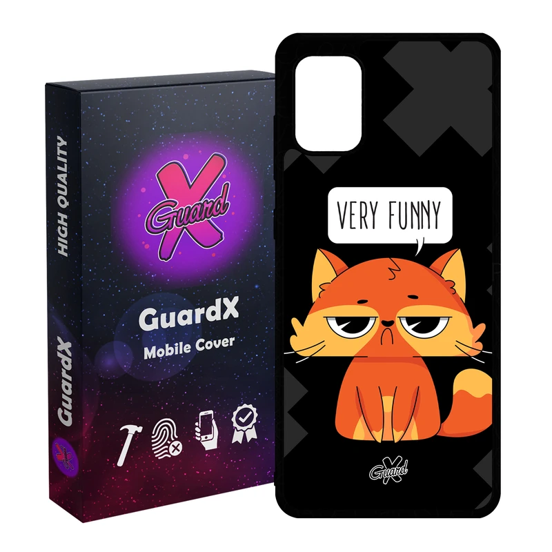 کاور گارد ایکس طرح Funny مدل Glass10161 مناسب برای گوشی موبایل سامسونگ Galaxy A31