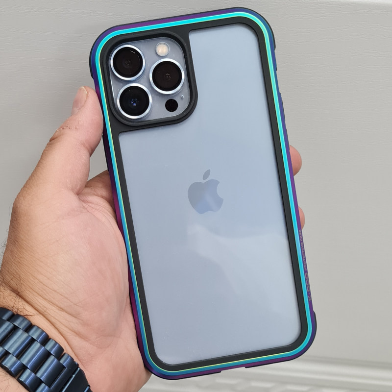 محافظ لنز دوربین کمرا فیلم مدل رینگی کد 02 مناسب برای گوشی موبایل اپل iPhone 13 Pro