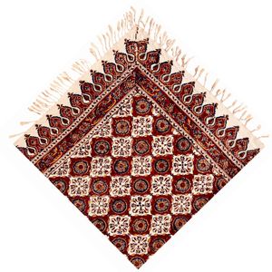 نقد و بررسی روميزي قلمكار عطريان طرح كاشي كد G388 توسط خریداران