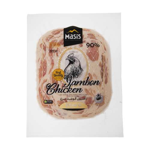 کالباس گوشت مرغ 90 درصد ماسیس  - 200 گرم  