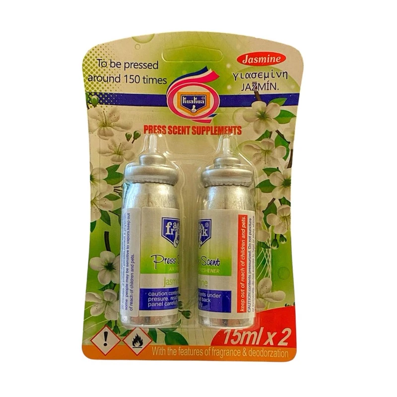 یدک اسپری خوشبوکننده کواکوا مدل Jasmine حجم 15 میلی لیتر بسته 2 عددی