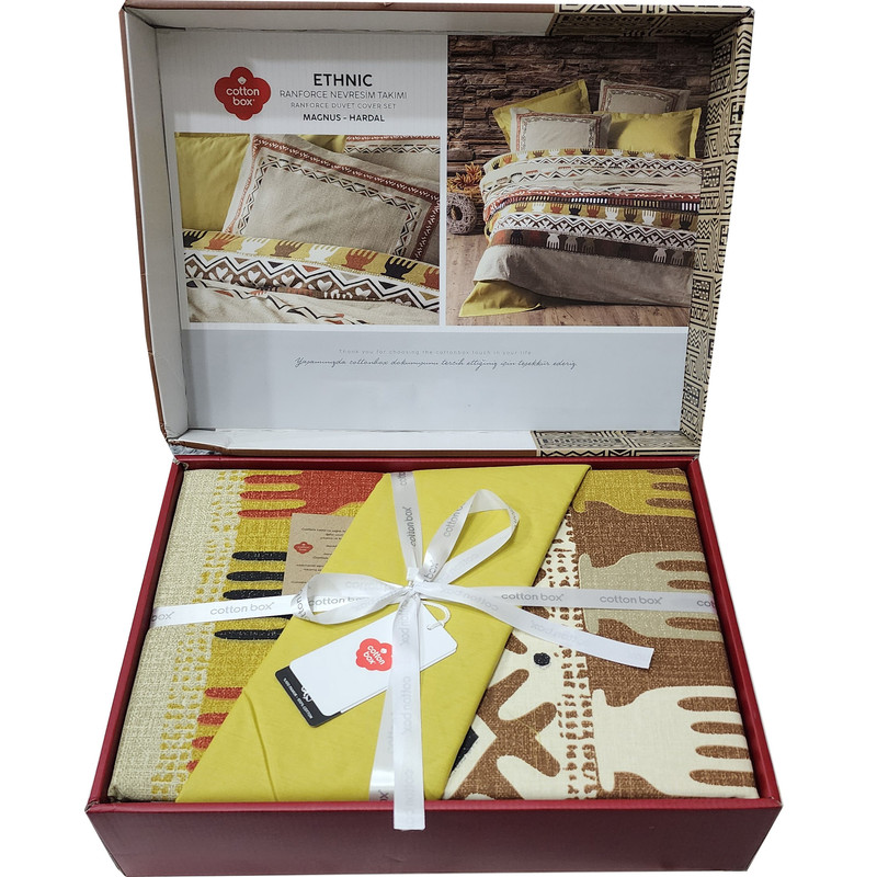 سرویس روتختی کاتن باکس مدل Magnus hardal تک نفره 3 تکه