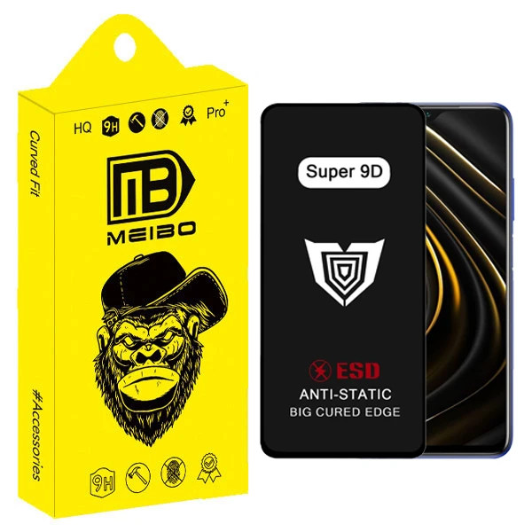محافظ صفحه نمایش میبو مدل Super 9D مناسب برای گوشی موبایل شیائومی Redmi Note 10 5G / Note 10T / Poco M3 Pro 4G / 5G