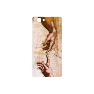 MAHOOT The Creation of Adam of MichelAnge Cover Sticker for Sony Xperia Z1 Compact