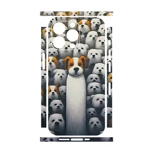 Remax cover sticker Leth model dog design suitable for Apple iPhone 13 Pro mobile phone