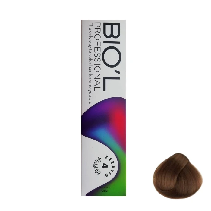 رنگ مو بیول سری BEIGE شماره 6.32 حجم 100 میلی لیتر رنگ بلوند بژ تیره