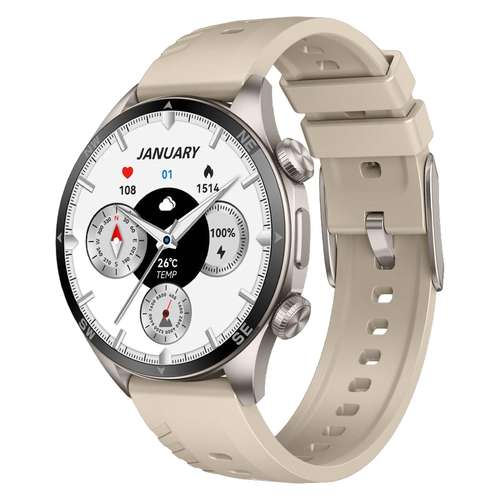 ساعت هوشمند گلوریمی مدل GX SPORT مناسب برای ورزش، کنترل سطح اکسیژن خون، شمارش ضربان قلب، پایش وضعیت خواب، با بند سیلیکونی