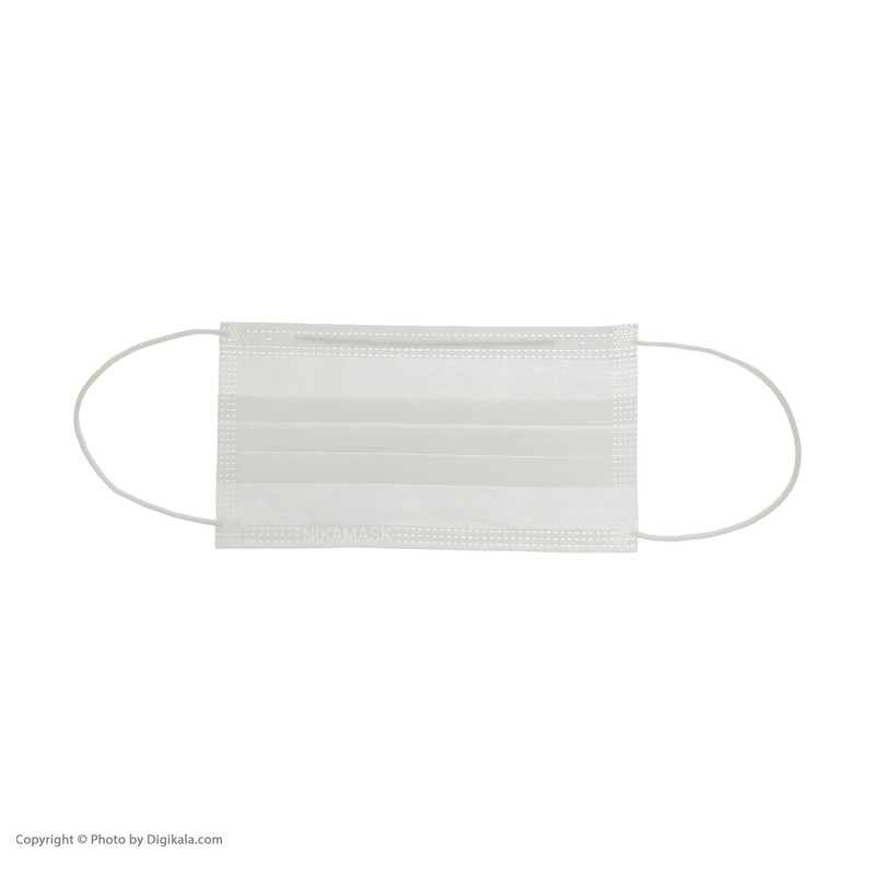 ماسک تنفسی نیکا مدل  3P_1400W بسته 50 عددی