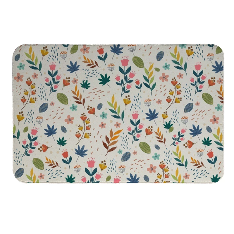 پادری طرح گل کد 8025 سایز 50 × 70 سانتی متر