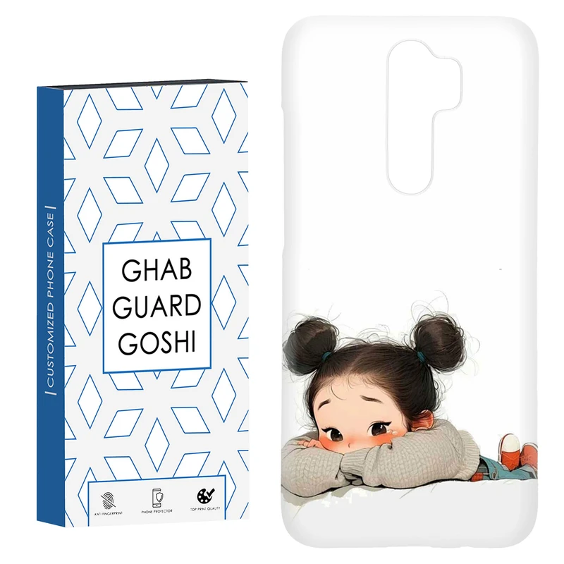 کاور قاب گارد گوشی طرح دختر ملوس کد Dimo-952 مناسب برای گوشی موبایل شیائومی Redmi 9 / Redmi 9 Prime