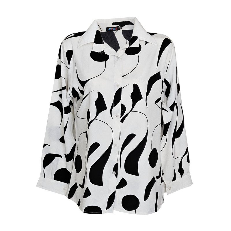 شومیز آستین بلند زنانه مدل 7343