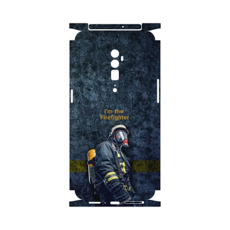 برچسب پوششی ماهوت مدل Firefighter-FullSkin مناسب برای گوشی موبایل اپو RENO 10X
