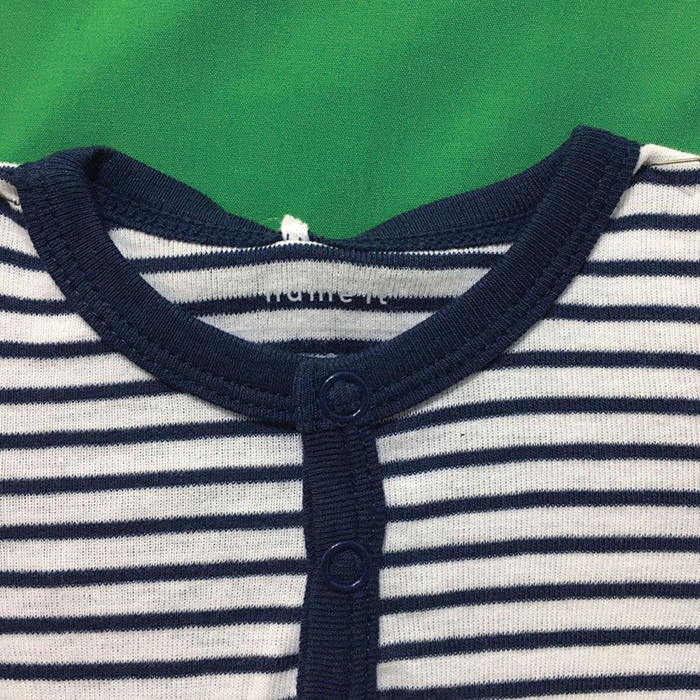 بادی آستین بلند نوزادی نیم ایت مدل 5161 - - 2