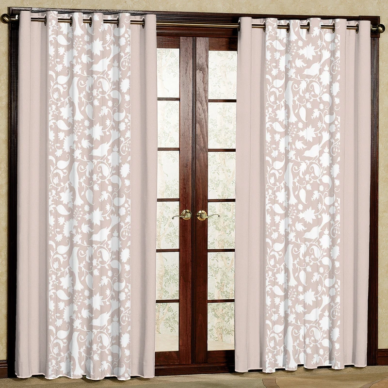 پرده مدل هازان پانچی کد 1825 سایز 140x200 سانتی متر