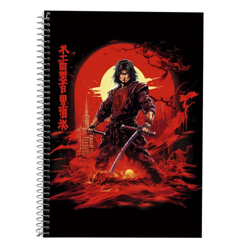 دفتر زبان 50 برگ مدوپد مدل سه خط طرح تایتان Titan کد DF11893