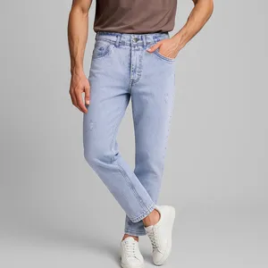 شلوار جین مردانه مدل مام فیت کد G07