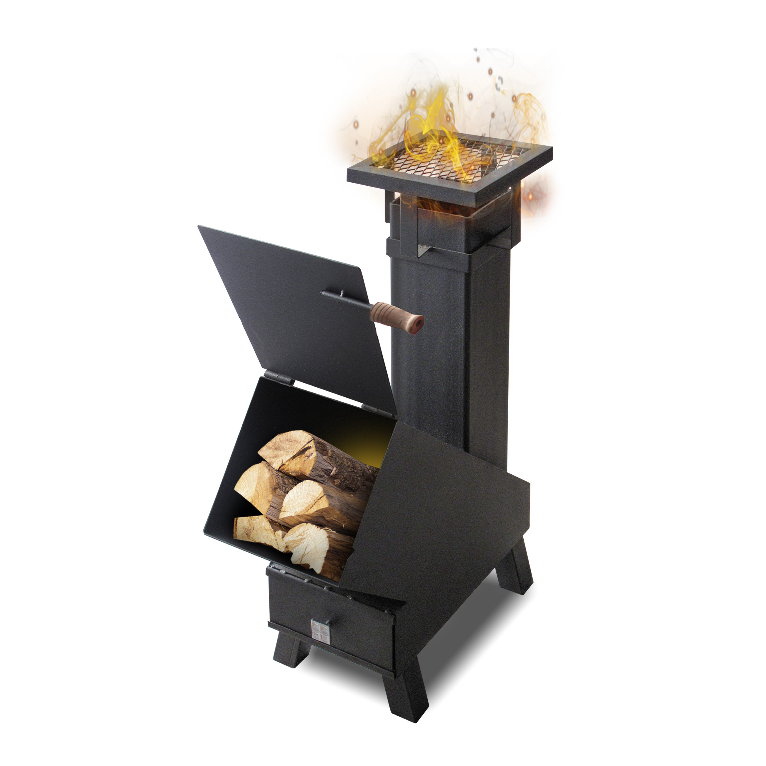 بخاری هیزمی تتیس مدل J-01