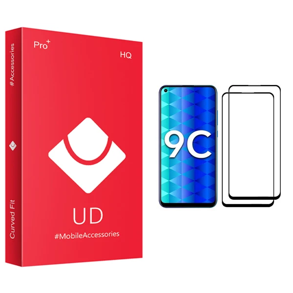 محافظ صفحه نمایش یو دی مدل +PRO مناسب برای گوشی موبایل آنر 9C بسته دو عددی