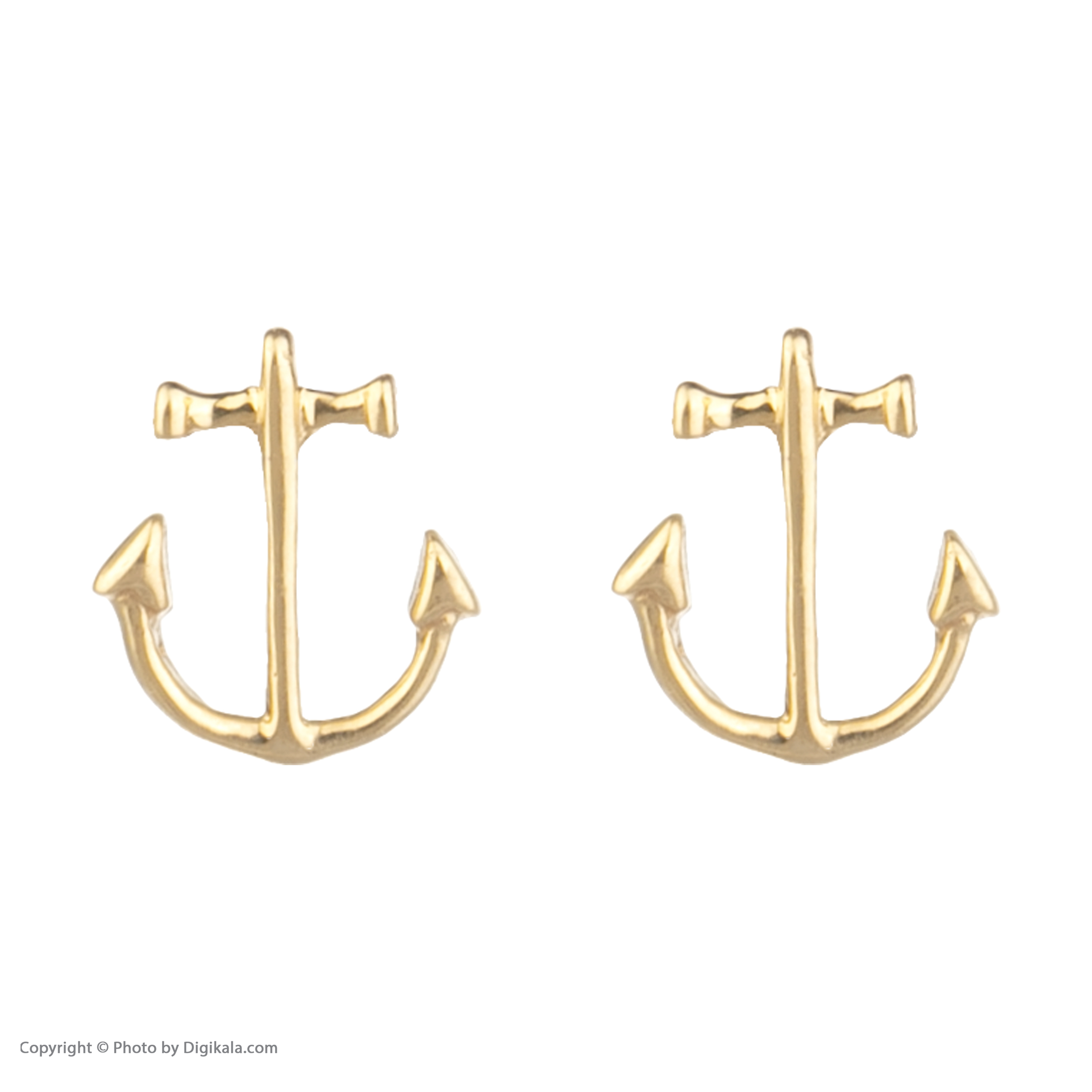 گوشواره طلا 18 عیار زنانه تاج مدل 3A302