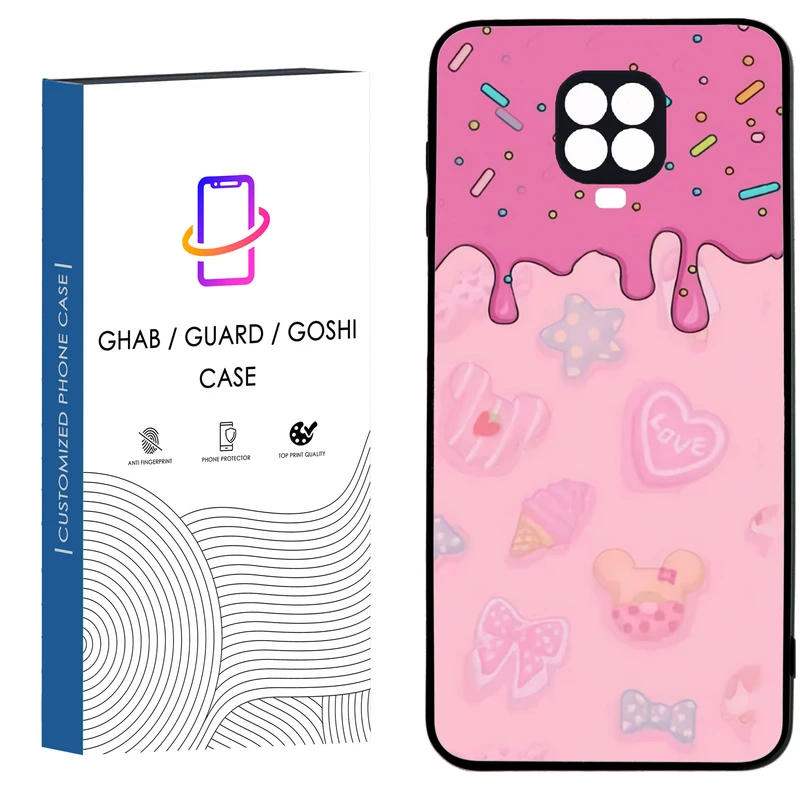 کاور قاب گارد گوشی طرح دخترانه کد 56 - TPU مناسب برای گوشی موبایل شیائومی Redmi Note 9s / Note 9 pro