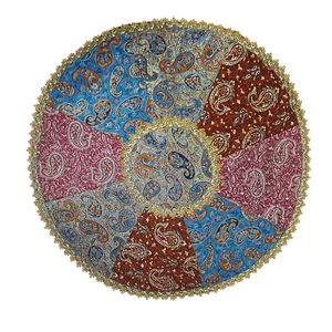 رومیزی ترمه مدل چهل تکه سالار کد F129