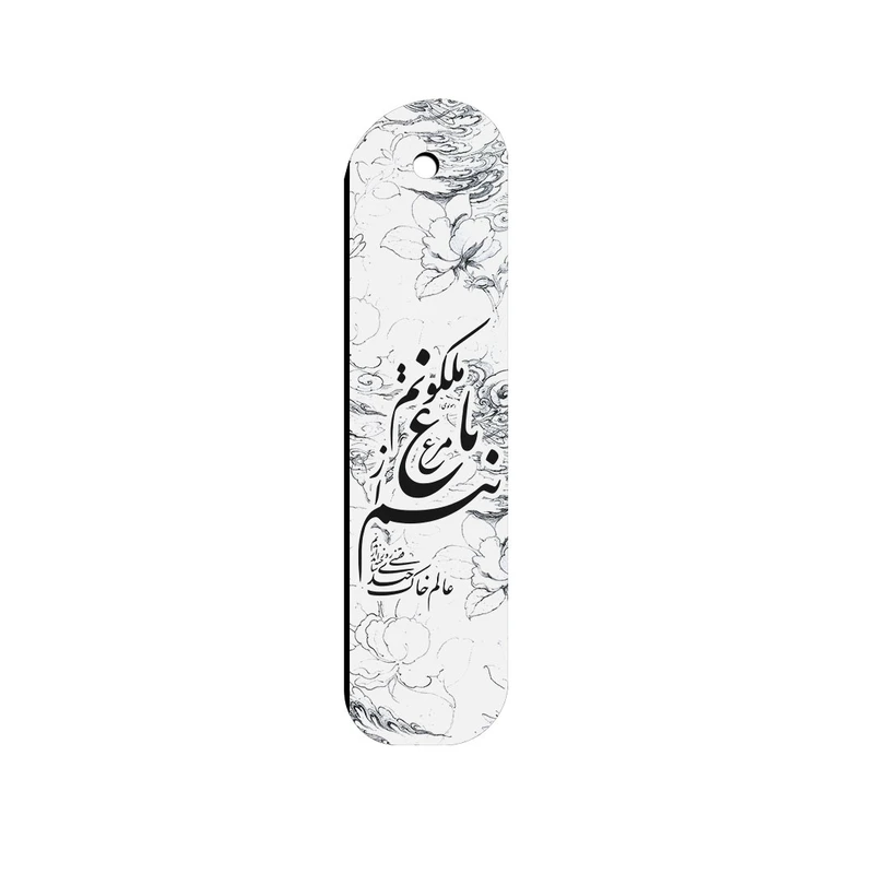 نشانگر کتاب ترمه طراحان ایده مدل مرغ باغ ملکوت کد trm113