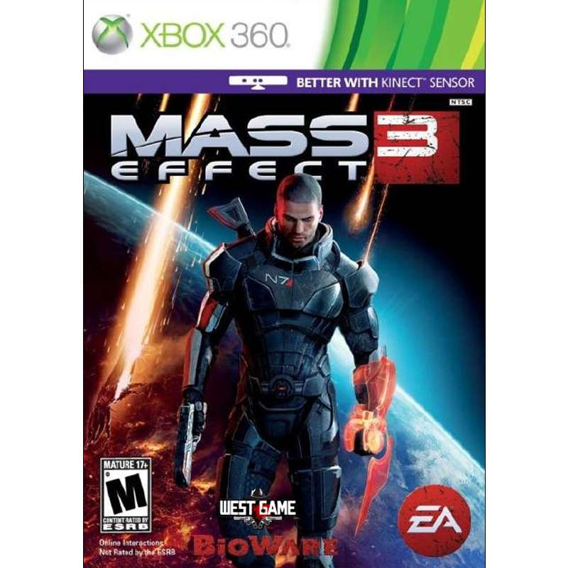 بازی Mass Effect 3 مخصوص XBOX 360